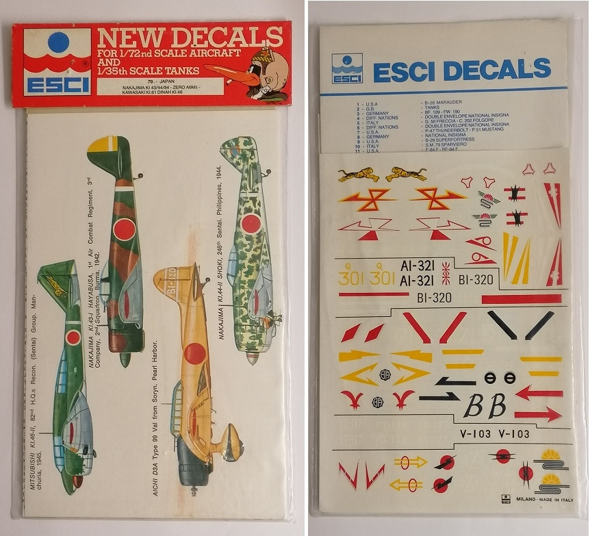 Ki-43, A6M5 Zero, Ki-61 Dinah, Aichi Val