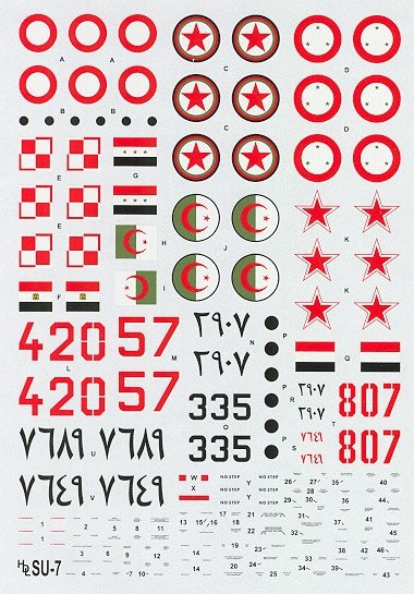Su-7 BKL/ BMK Fitter A se info OBS.