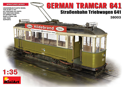 German Tramcar 641 German Tramcar 641