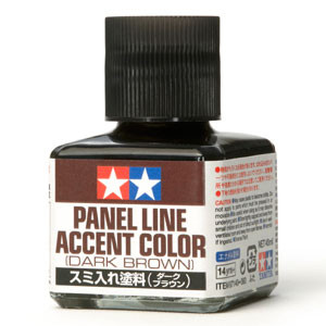 Panel Line Accent Color, Dark Brown 40ml