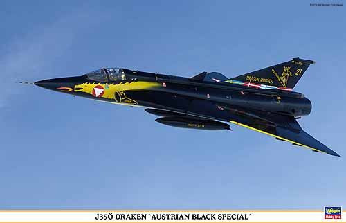 J35Ö Draken AUSTRIAN BLACK SPECIAL