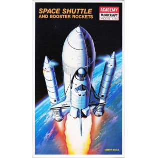 Space Shuttle & Booster Rockets 1/288 scale
