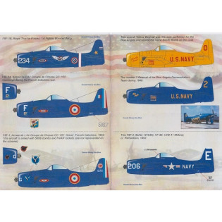 Grumman F8F Bearcat (10 liveries)
