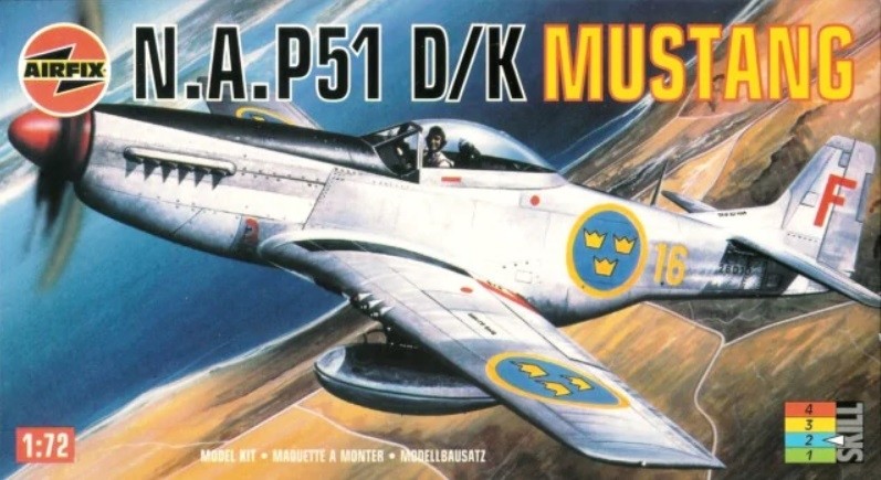 J26 P-51D/K Mustang svenska dekaler NO BOX