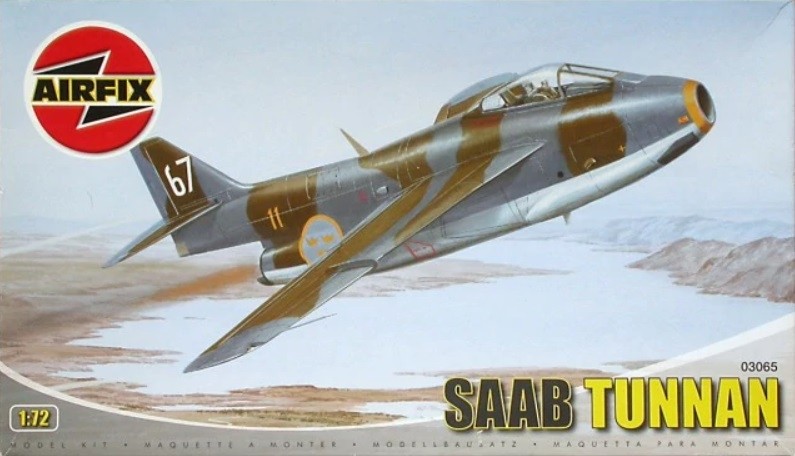 SAAB J29 Tunnan (ex Heller) NO BOX