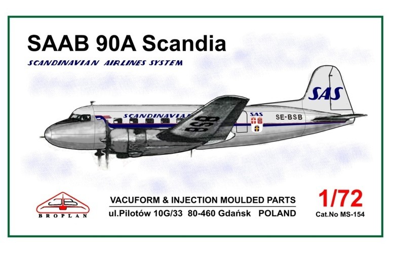 SAAB 90A Scandia SAS