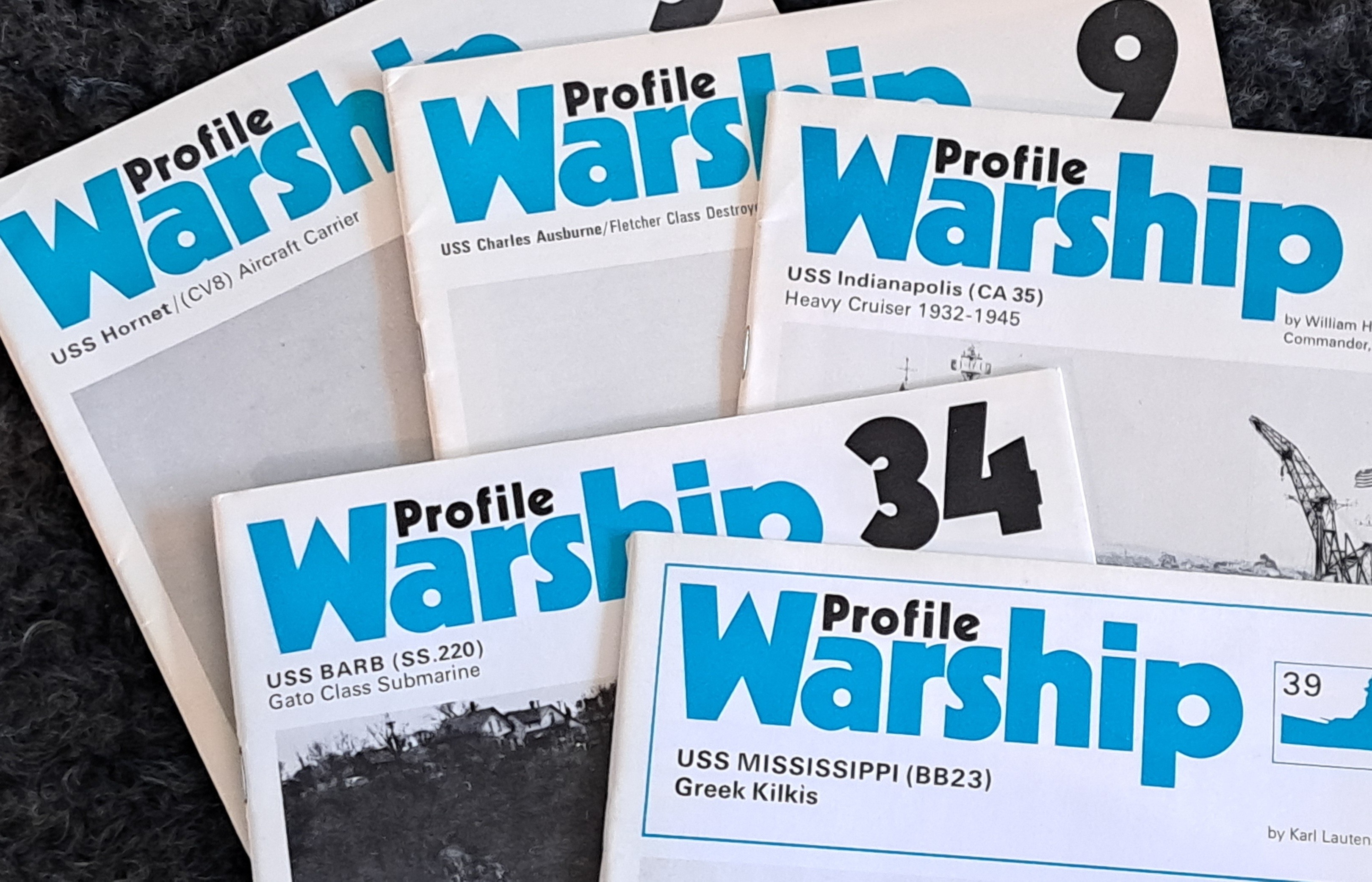 Warship Profile pack: USA x 5 