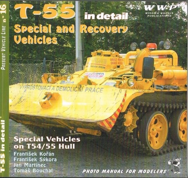 T-55 in detail. Special and Recovery Vehicles. Special Vehicles on T54/55 Hull