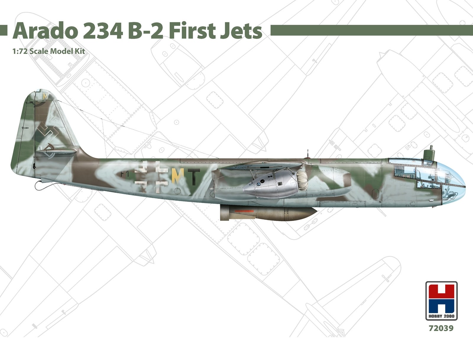 Arado Ar234B-2 First Jets ex-Dragon