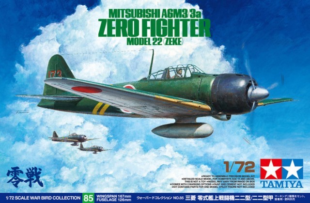 Mitsubishi Zero A6M3/3a model 22 Zeke
