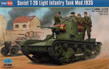 Soviet T-26 Light Infantry Tank