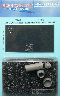 JAS39C Gripen exhaust nozzle - closed ita