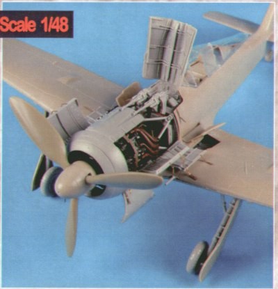 Fw190A-8 engine set EDU