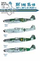 Bf109K-4s JG 3, JG 27 and NJG 11