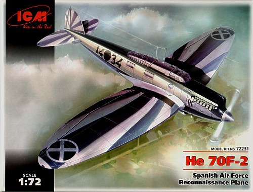 Heinkel He70F-2 reconnaissance Spain 