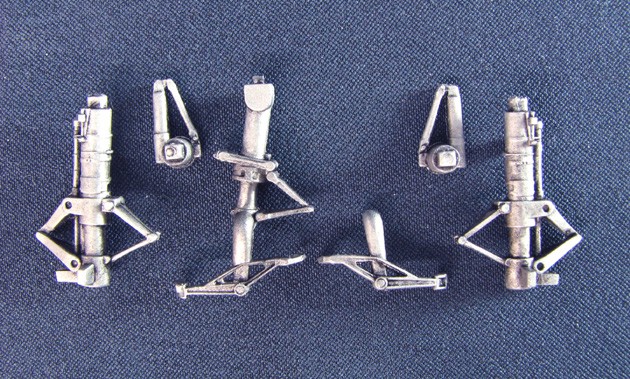 SAAB 35 Draken landing gear in cast metal