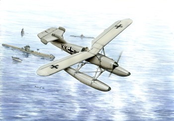 Arado Ar 231 V-2 Prototype with different tail