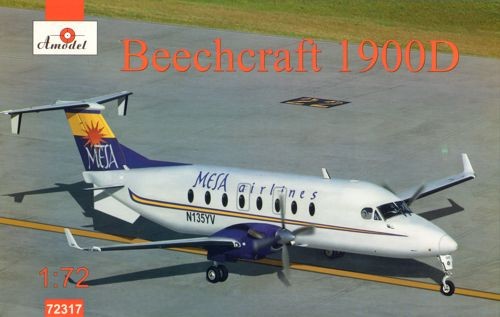 Beechcraft 1900D Mesa Airlines (wider fuselage than 1900C)