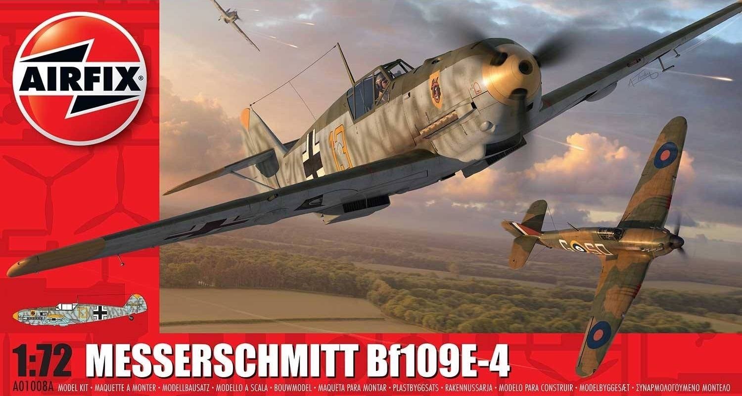 Bf109E-4 Yellow 13, 9/JG54 Hollande NEW TOOL
