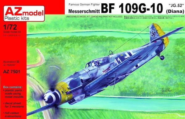 Bf109G-10 JG 52 Diana
