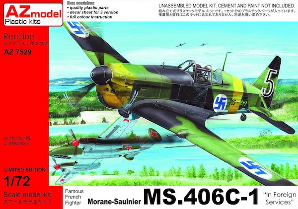 Morane-Saulnier MS.406C1 Foreign Users ex-Azur