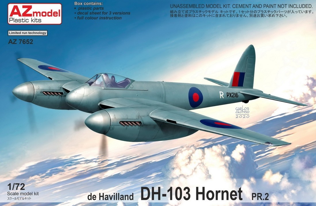 dH-103 Hornet PR Mk.2 NEW TOOL