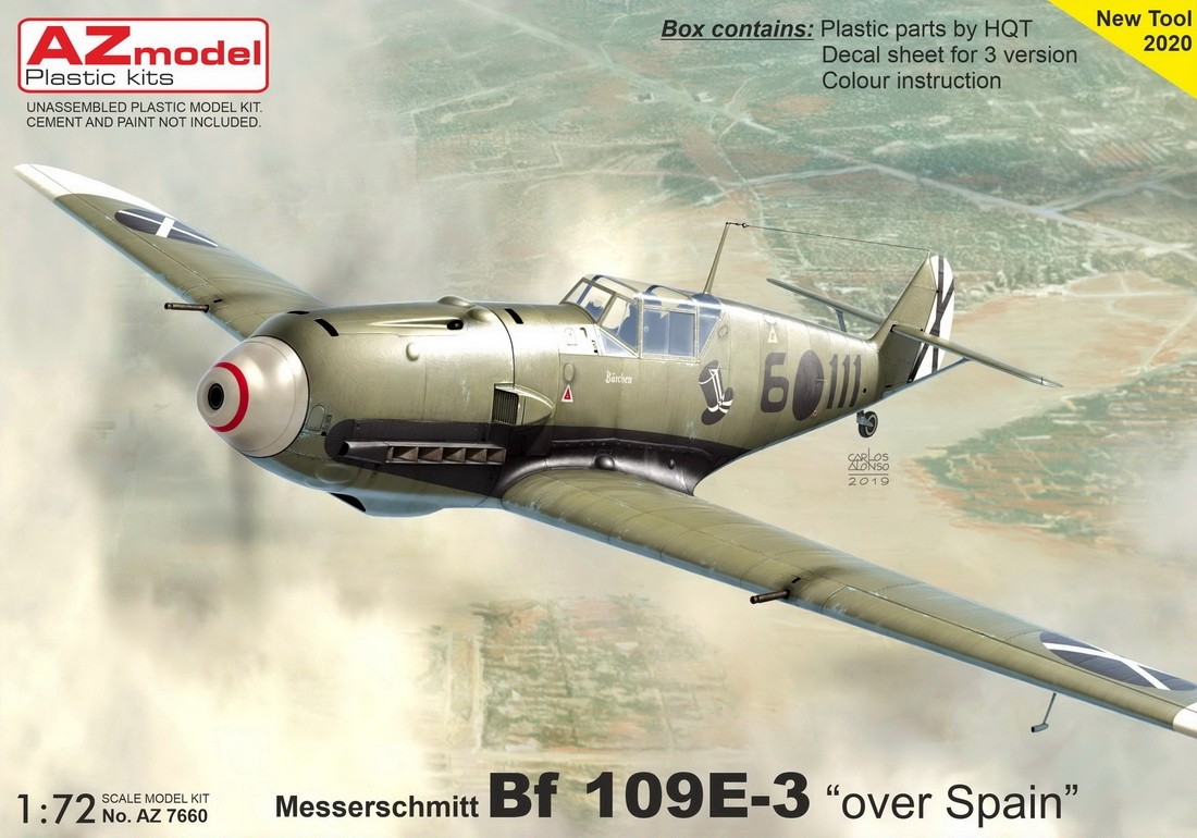 Bf109E-3 Battle of France NEW TOOL