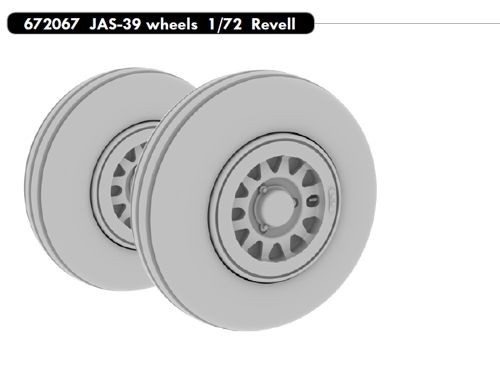 Saab JAS39 Gripen wheels (REV)