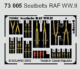 Seatbelts RAF WWII