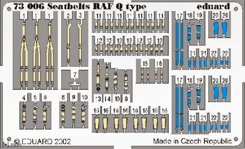 Seatbelts RAF WWII Q-type