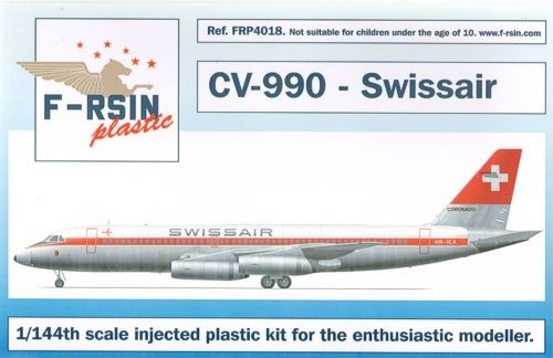 CV-990 Coronado - Swissair