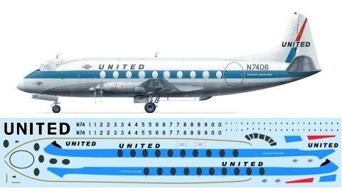 Vickers Viscount 700 - United