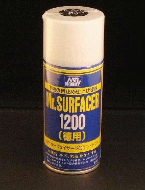 Mr.Surfacer 1200 grey, 170 ml aerosol