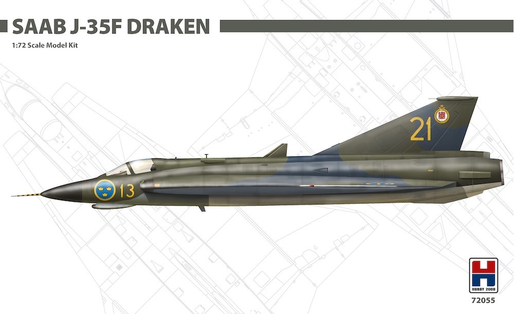 Saab J35F Draken (Hasegawa) se info