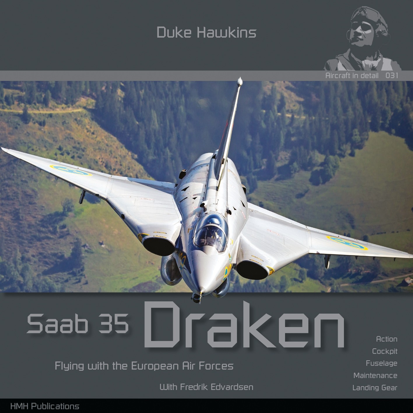 SAAB 35 Draken European Air Forces I LAGER!