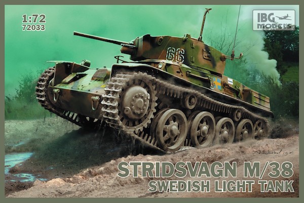 Stridsvagn M/38 Swedish light tank