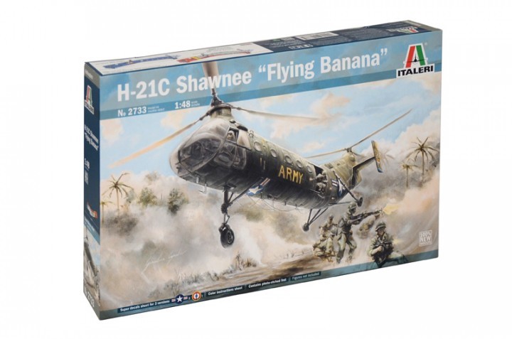 Piasecki H-21 Flying Banana NEW TOOL (Hkp1-ämne)