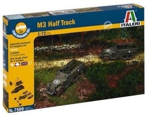M3A1 Half Track x 2 models