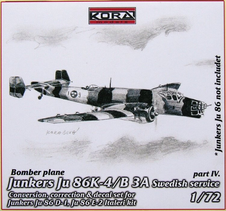 Ju86K-4 SwAF B3A Conversion set part 4