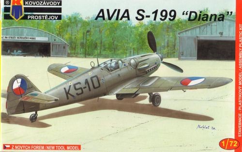 Avia S-199 Diana, early CzAF NEW MOULD!