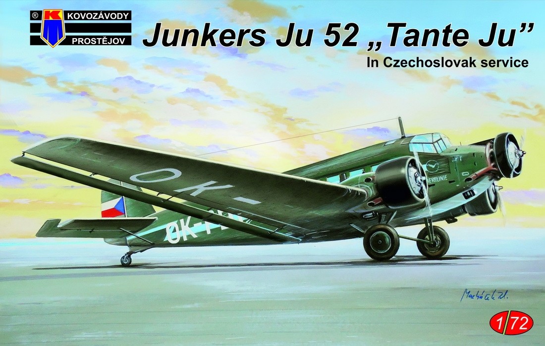 Junkers Ju52/3M in CZ (FV Tp5)(ex-Heller)
