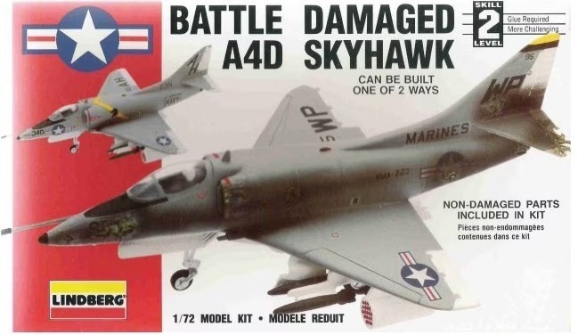 Battle Damaged A4D Skyhawk  SE INFO