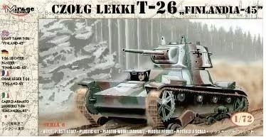 T-26 Finland-45 Light tank  SE INFO