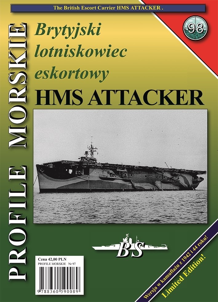 RN escort carrier HMS ATTACKER (1942/44)