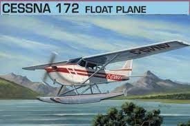 Cessna 172 Floatplane, (wheels included)
