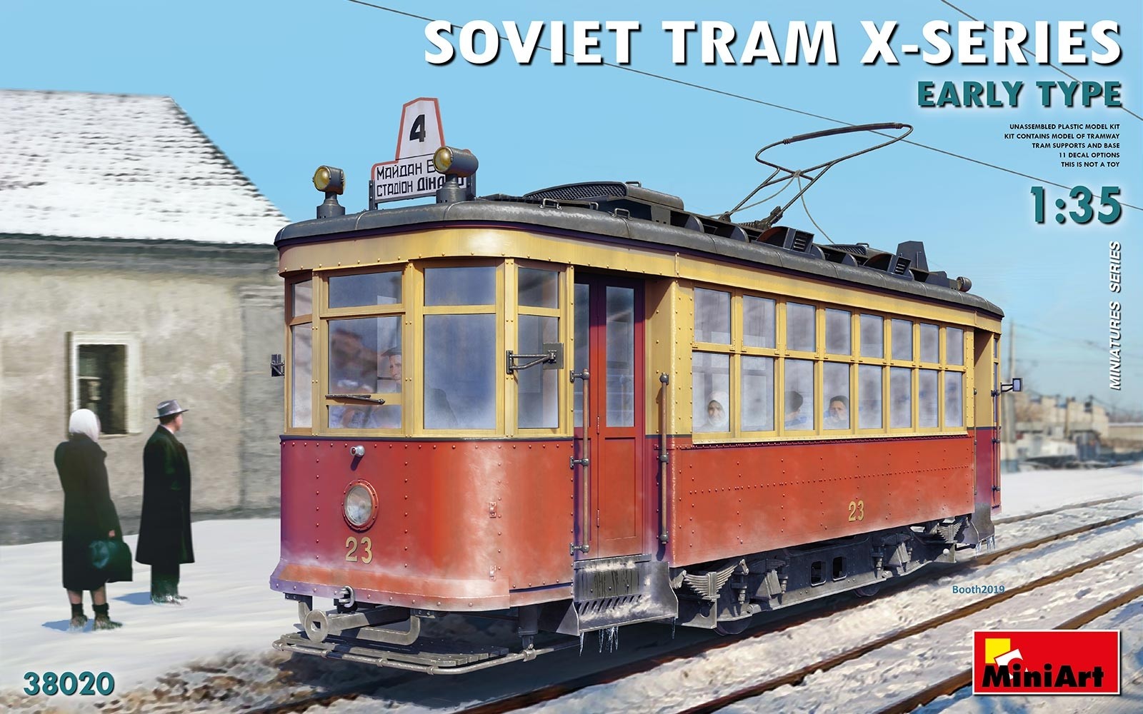 Soviet Tram X-Series Early Type