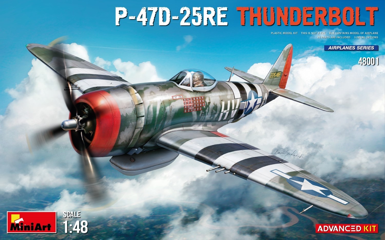 P-47D-25RE Thunderbolt SUPER DETAIL