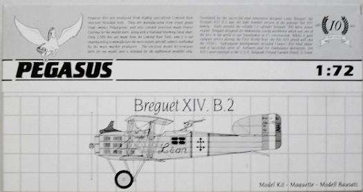 Bréguet 14A2 (Flygkåren) NO BOX