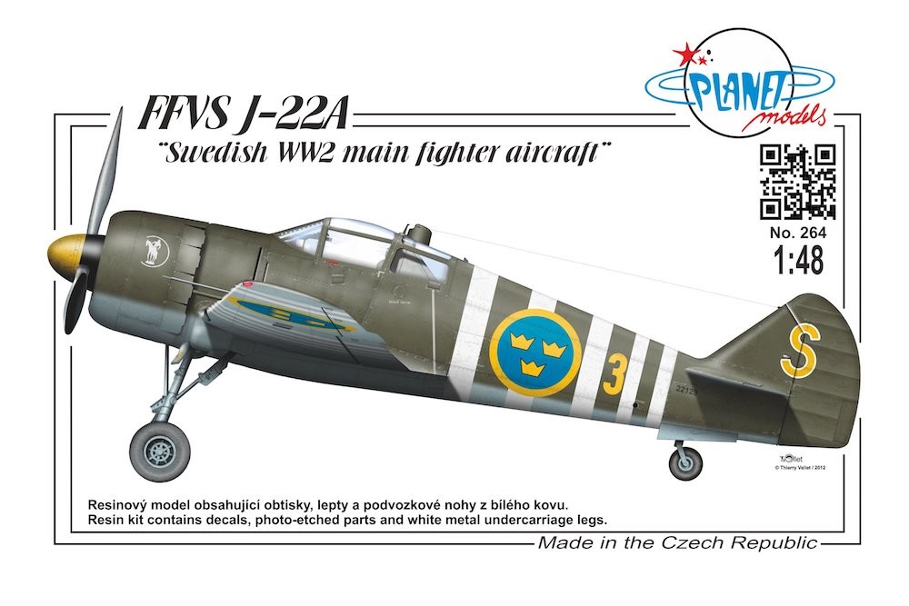 FFVS J22A Swedish WW2 main fighter aircraft