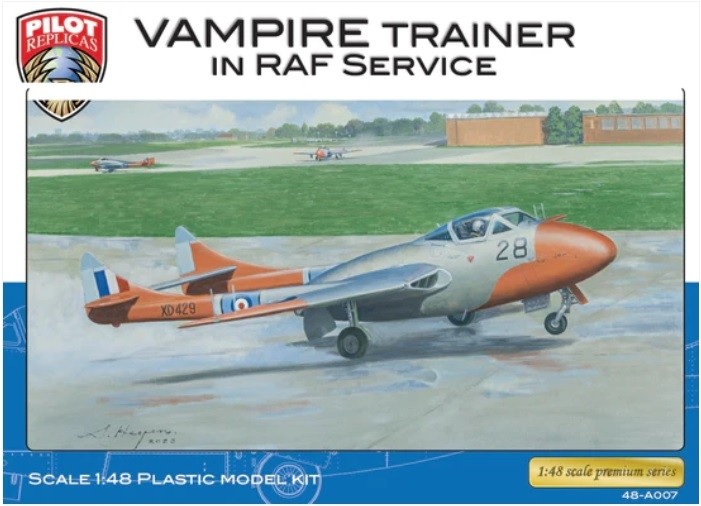 Vampire T.11 in RAF service